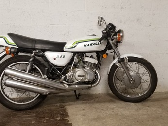 S1 250 KAWASAKI BLANC